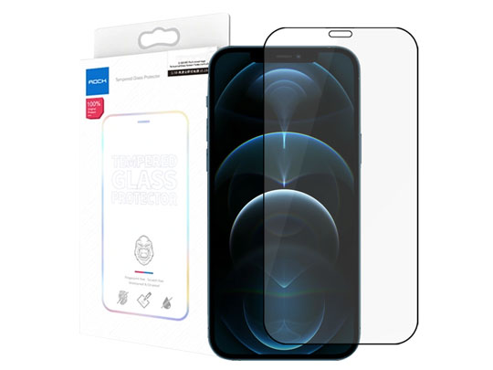 Szkło na ekran do telefonu hartowane Rock do Apple iPhone 12 Pro Max 6.7