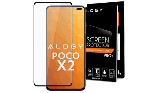 Szklo Alogy phone and screen Xiaomi Poco X2