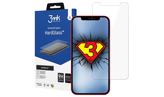 Tvrdené sklo HardGlass 9H 3mk pre Apple iPhone 12/12 Pro