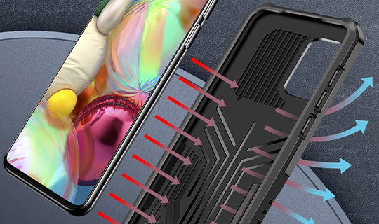 Alogy pancierové ochranné puzdro so stojanom pre Samsung Galaxy A51 5G