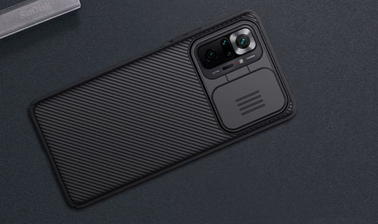 Etui Nillkin Camshield для Xiaomi Redmi Note 10 Pro Black