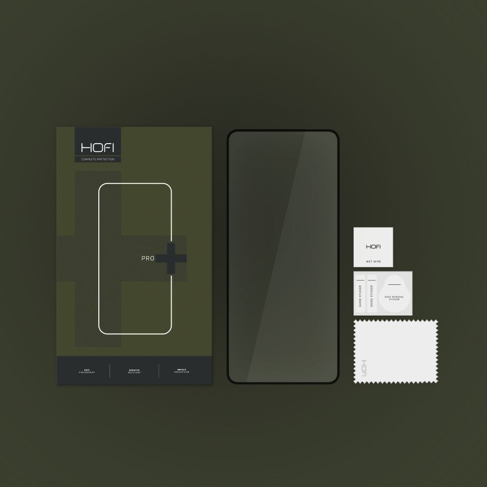 Szkło Hartowane Hofi Glass PRO+ do Xiaomi Redmi Note 12 5G / Poco X5 5G Black 