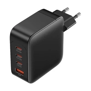Vention FEIB0-EU 140W Wandladegerät, 3xUSB-C, USB-A, GaN schwarz Schwarz