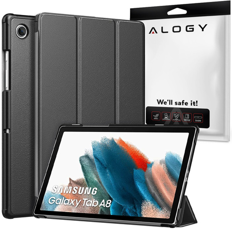 Alogy Book Cover for Samsung Galaxy Tab A8 2021 SM-X200/SM-X205 Gray