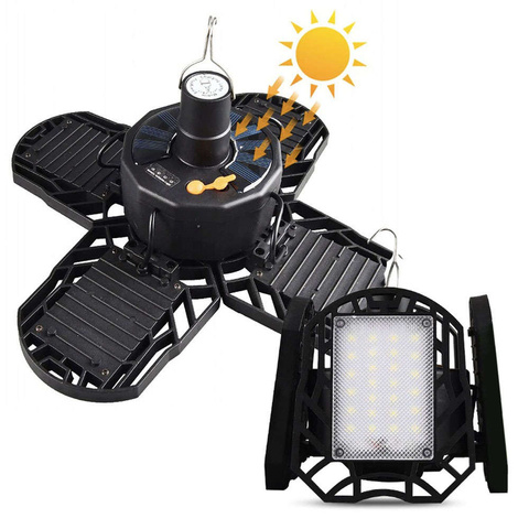 Solar LED lamp COB hanging camping tourist XF-702COB 200W