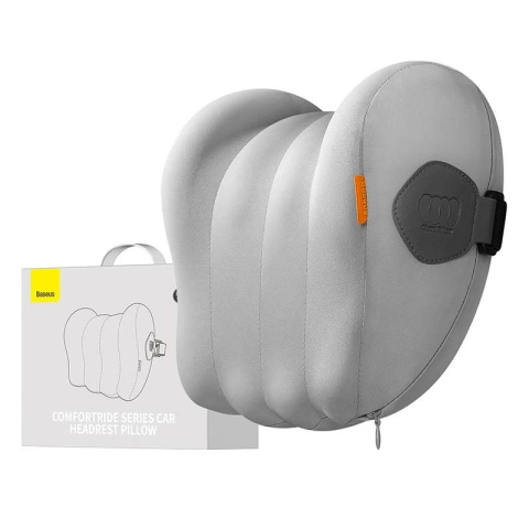 Baseus Comfort Ride additional car headrest pillow (gray)