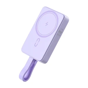 Powerbank Romoss WMS10 10000mAh 30W, Purple – Magnetic charging and fast charging