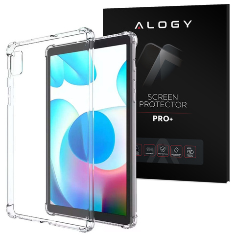 ShockProof Alogy Case for Realme Pad Mini 8.7" Clear Glass