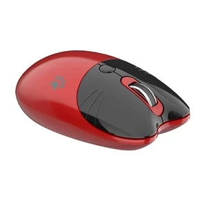 Wireless Mouse MOFII M3DM Black-Red 2.4G Bluetooth 4.0