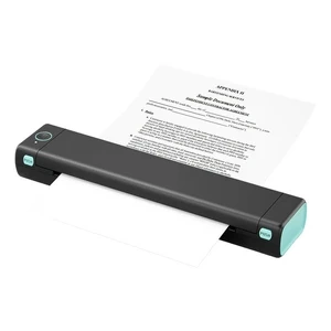 Phomemo M08F Portable A4 Label Printer Black and Green