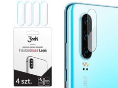 4x 3mk Flexible Glass for camera lens for Huawei P30