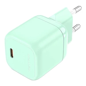 Vention FAKG0-EU USB-C GaN 30W Green Wall Charger