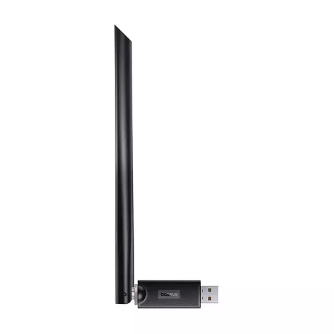 Baseus FastJoy 300Mbps WiFi adapter with antenna (black)