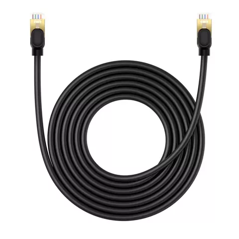 Baseus High Speed ​​Cat 8 40 Gb/s Ethernet cable 5 m - black