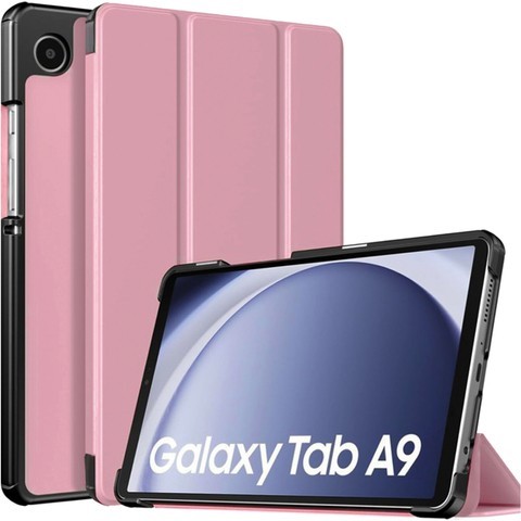 Case for Samsung Galaxy Tab A9 2023 8.7" X110 / X115 Tablet Cover Case Alogy Book Cover Pink Glass