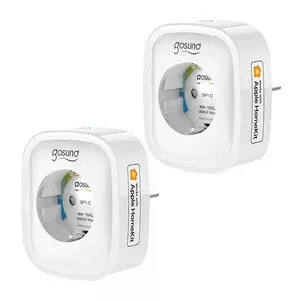 Gosund SP1-H Smart WiFi Socket, 2 pieces (HomeKit) (2-pack)