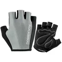 Rockbros S099GR cycling gloves, size XL - gray