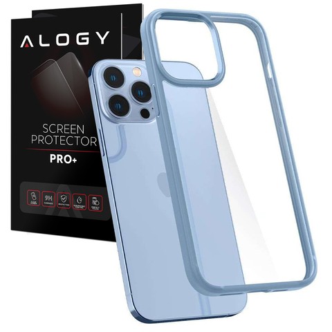 Spigen Ultra Hybrid case for Apple iPhone 13 Pro Sierra Blue Glass