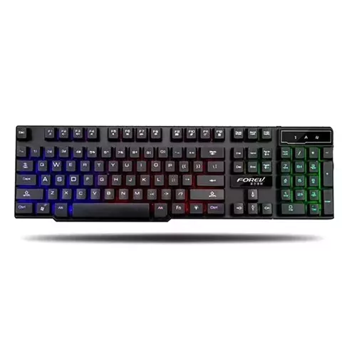 Wired Backlit Gaming Keyboard Forev FV-Q1S Black