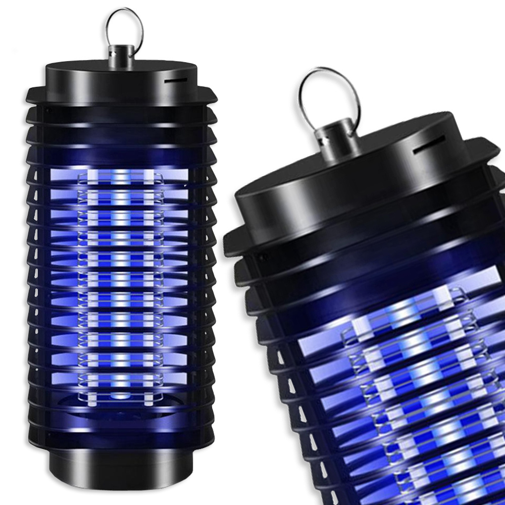 LED UV insect killer lamp for flies moths insects insects LXK090 Black