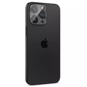 2 x Spigen Optik.TR ”Ez Fit” Camera Protector for iPhone 14 Pro / Pro Max / 15 Pro / Pro Max Crystal Clear