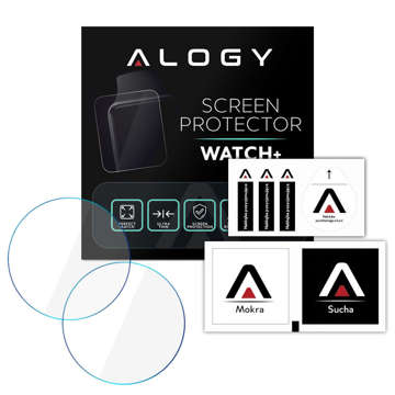 2x Alogy 9H Tempered Glass for Huawei Watch GT 3 46mm