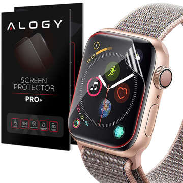 2x Alogy Hydrogel Hydrogel Protective Film for Apple Watch 5 (44mm)