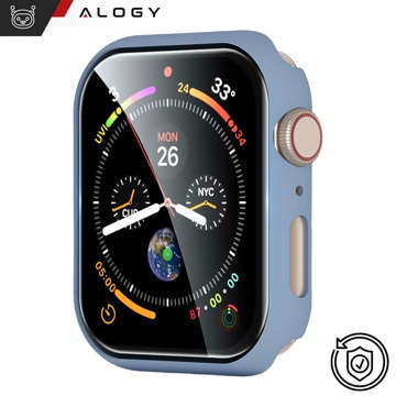 2x Alogy Hydrogel Hydrogel Protective Film for Apple Watch SE Smartwatch (44mm)