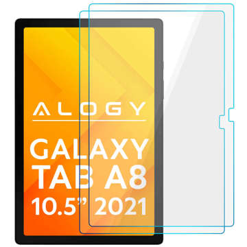 2x Alogy tempered glass screen protector for Samsung Galaxy Tab A8 10.5" 2021