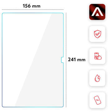 2x Alogy tempered glass screen protector for Samsung Galaxy Tab A8 10.5" 2021