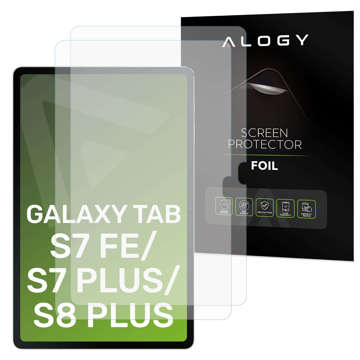 2x Folia matowa Alogy Matte Paper Screen Feel do Samsung Galaxy Tab S7 FE/ S7 Plus/ S8 Plus 12.4"