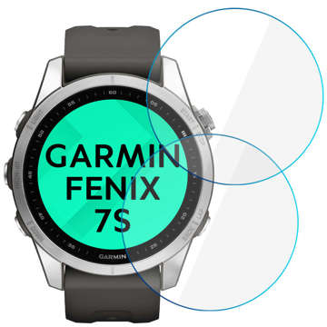 2x Protective Tempered Glass for Garmin Fenix ​​7S Alogy Screen Protector Watch