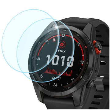 2x Protective Tempered Glass for Garmin Fenix ​​7S Alogy Screen Protector Watch