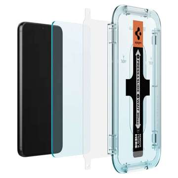 2x Tempered Glass for Spigen Glas.TR EZ FIT case for Samsung Galaxy S22 Plus