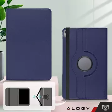 360 Case for Lenovo Tab M11 10.95" TB330FU / TB330XU / TB331FC Rotating Cover with Flip for Tablet Case Alogy Navy Blue