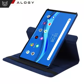 360 Case for Lenovo Tab M11 10.95" TB330FU / TB330XU / TB331FC Rotating Cover with Flip for Tablet Case Alogy Navy Blue