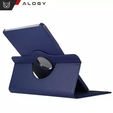 360 Case for Lenovo Tab M11 10.95" TB330FU / TB330XU / TB331FC Rotating Cover with Flip for Tablet Case Alogy Navy Blue