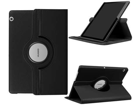 360° Rotating Case for Huawei MediaPad T3 10 9.6'' Black STYLE FOIL