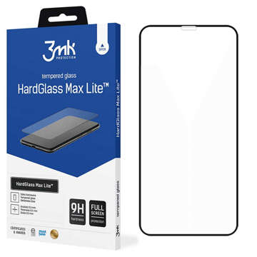 3mk HardGlass Max Lite tempered glass for Apple iPhone 11 Black