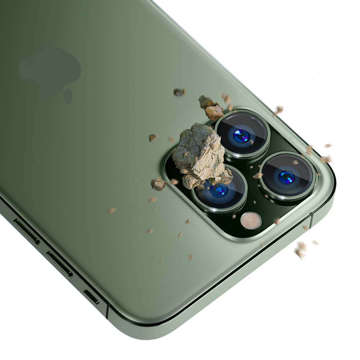 3mk Lens Protection Pro Phone Lens Protector Glass for Apple iPhone 13 Pro / 13 Pro Max Alphine Green