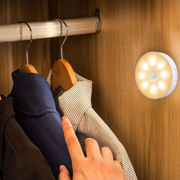 3x Lamp LED motion sensor dusk night lamp Alogy Sensor Light Wireless furniture lighting Warm light 3000k