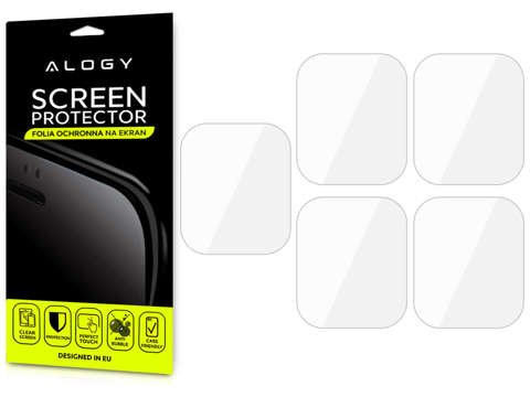 5x Alogy screen protector for Amazfit GTS smartwatch screen