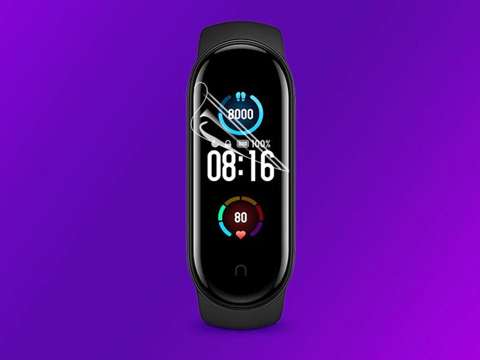 5x Folia hydrożelowa Alogy Hydrogel do Xiaomi Mi Band 5