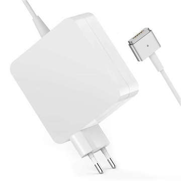 60W charger adapter for Apple MacBook MagSafe 2 type T white laptop