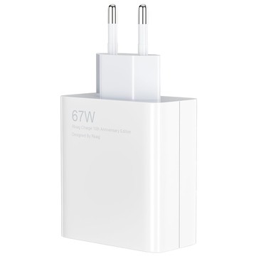 67W Fast USB Wall Charger Strong for Xiaomi Cube QC Alogy Fast Charging White