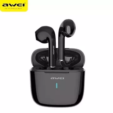 AWEI Bluetooth 5.0 T26 TWS wireless headphones docking station Black