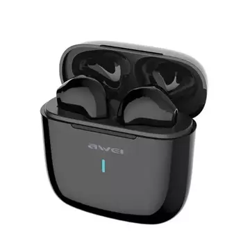 AWEI Bluetooth 5.0 T26 TWS wireless headphones docking station Black