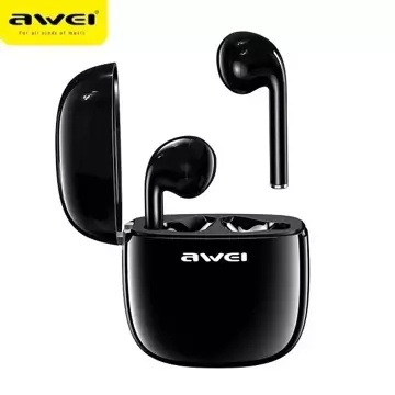 AWEI Bluetooth 5.0 T28 TWS headphones docking station Black