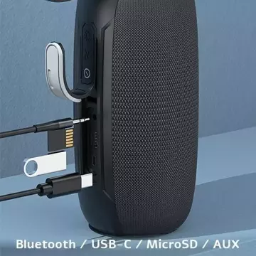 AWEI Bluetooth speaker Y370 20W black/black