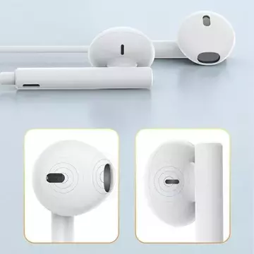 AWEI stereo headphones PC-1T USB-C white/white